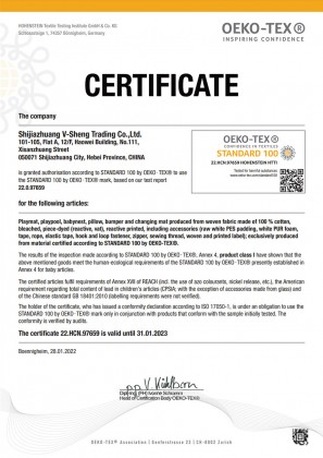 Oeko-tex Certification