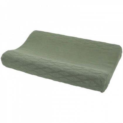 Organic Changing Pad Cover Diamond - Forest Green - 50x70cm, Organic Changing Pad Cover Diamond - Forest Green - 50x70cm