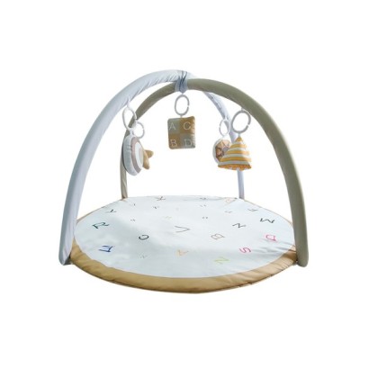 New baby cloth art fitness rack baby round game blanket puzzle multi-function bell, New baby cloth art fitness rack baby round game blanket puzzle multi-function bell