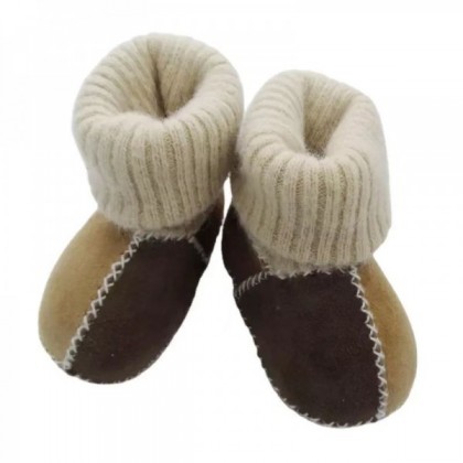 Baby Sheepskin Boots, Baby boots indoor-stars