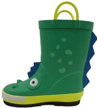 3D Dinosaur Rain Boots, 3D Dinosaur Rain Boots