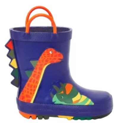 Children's Dinosaur Rain Boots, Children's Dinosaur Rain Boots